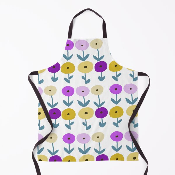 Item preview, Spring Garden Flowers Elegant Royal Purple Gold designed and sold by Designs by Sara Felton.