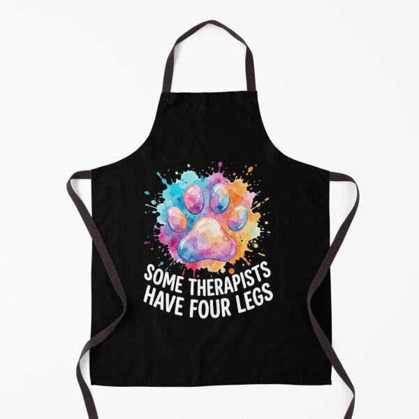 Item preview, Some Therapists Have Four Legs Colorful Paw designed and sold by SiarheiYur.