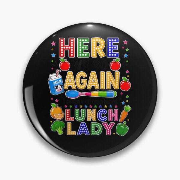 Item preview, Here We Go Again I Mean Welcome Back Lunch Lady Cafeteria designed and sold by Juansustait.