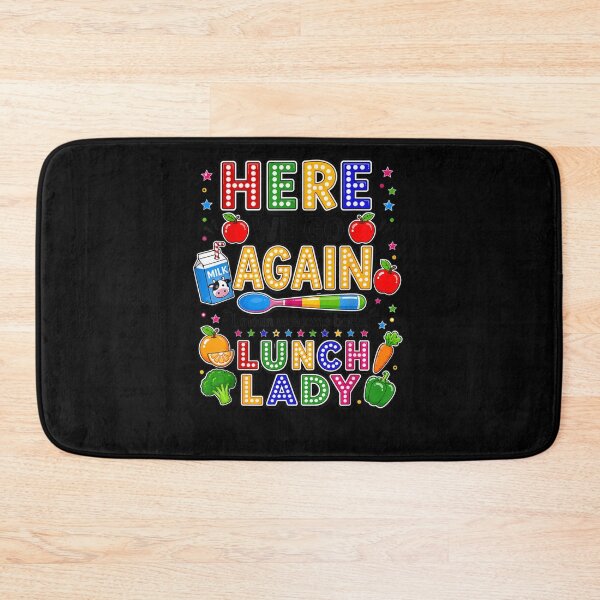 Item preview, Here We Go Again I Mean Welcome Back Lunch Lady Cafeteria designed and sold by Juansustait.