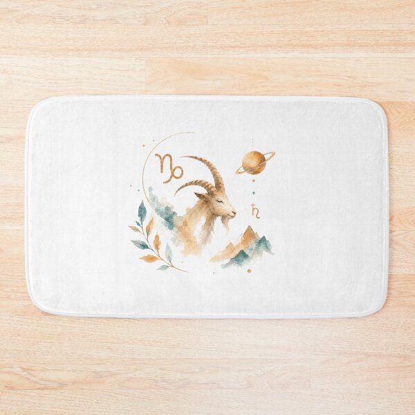 Item preview, Capricorn Watercolor Zodiac Spirit designed and sold by NucciCollective.