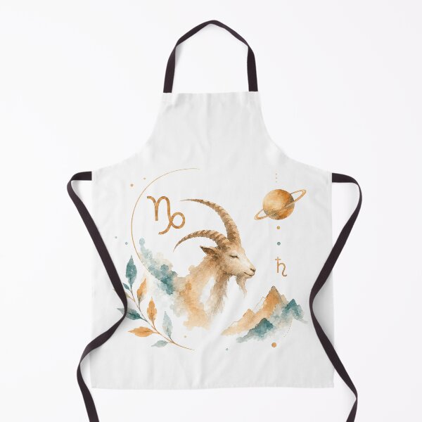 Item preview, Capricorn Watercolor Zodiac Spirit designed and sold by NucciCollective.