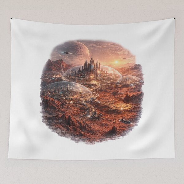 Item preview, Mars Colony City designed and sold by creativezoneco.