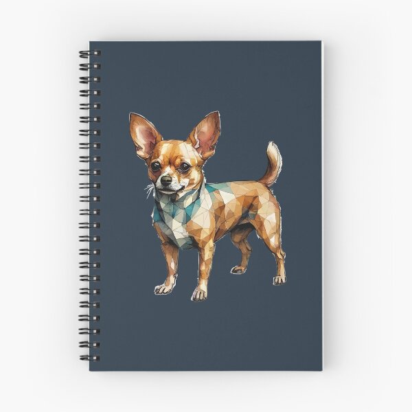 Item preview, Geometric Chihuahua - Modern Pet Art designed and sold by Tklezardesigns.