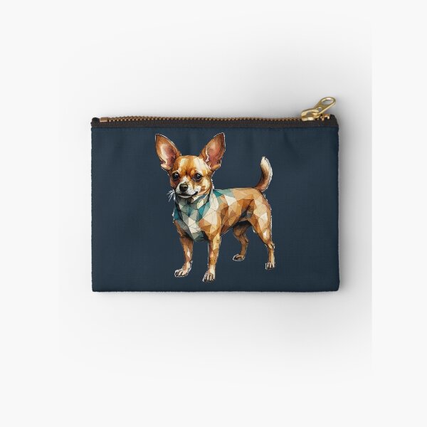 Item preview, Geometric Chihuahua - Modern Pet Art designed and sold by Tklezardesigns.