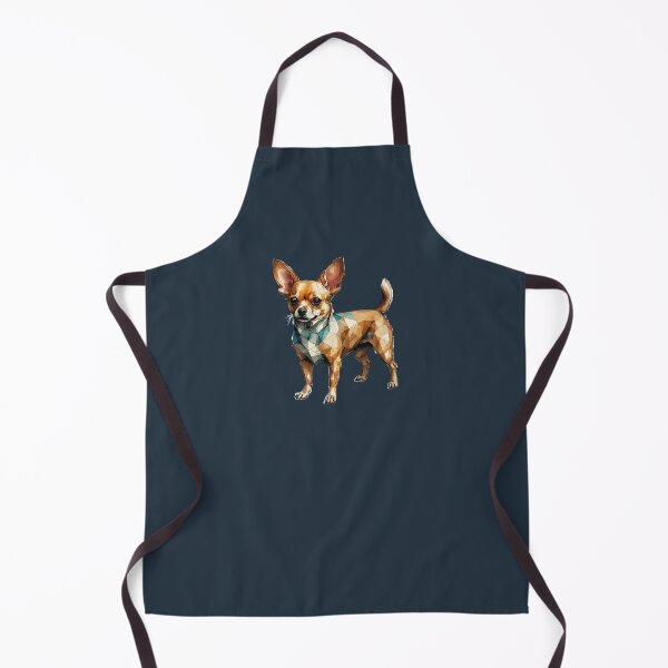Item preview, Geometric Chihuahua - Modern Pet Art designed and sold by Tklezardesigns.