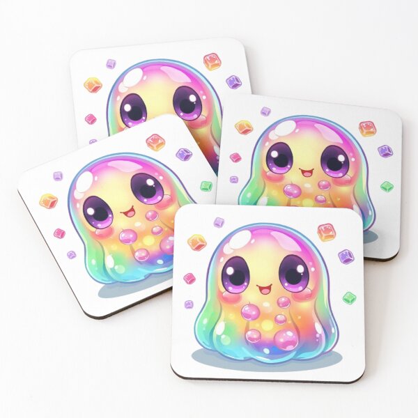 Item preview, Adorable Jelly Bean Monster | Funny Candy Creature Sticker designed and sold by Stylestickers55.