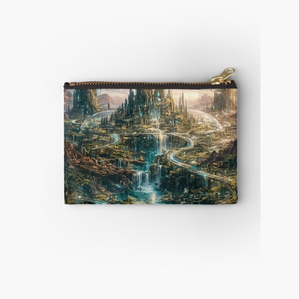 Item preview, Bioluminescent Future City designed and sold by creativezoneco.