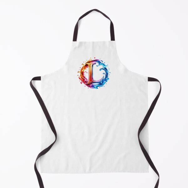 Item preview, AquaFlare Chromaflow Letter L designed and sold by BlissBlvdShop.
