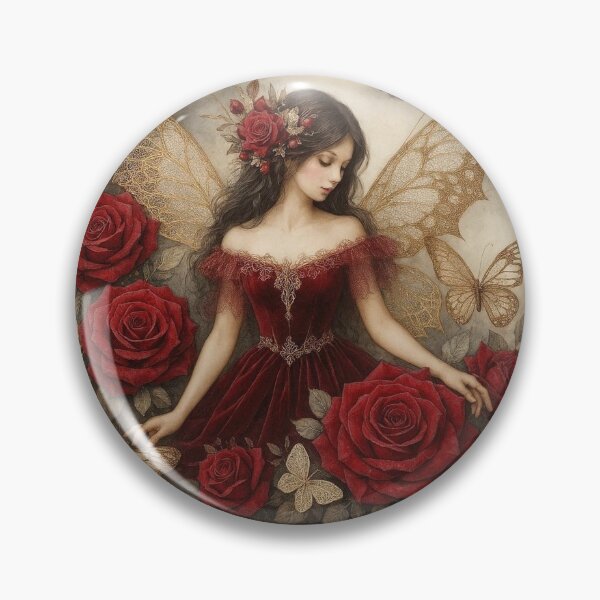 Item preview, The Red Filigree Fairy of Roses designed and sold by EdicrisR.