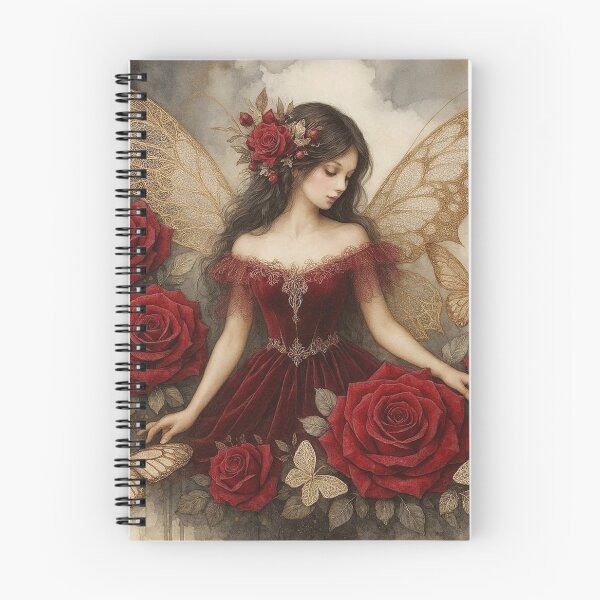 Item preview, The Red Filigree Fairy of Roses designed and sold by EdicrisR.