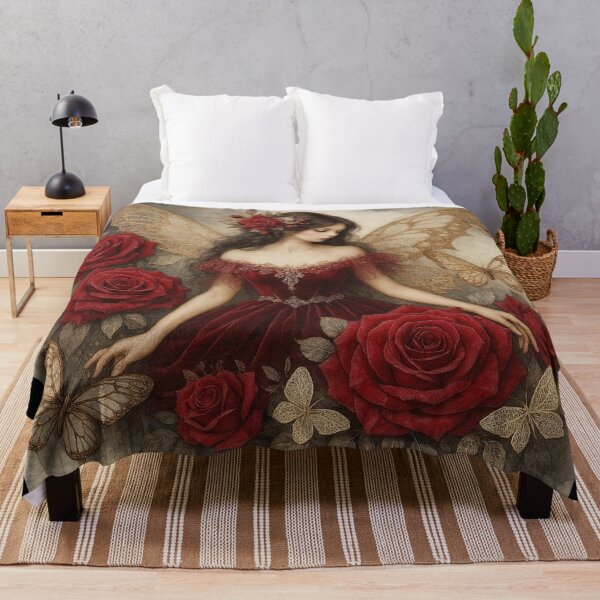 Item preview, The Red Filigree Fairy of Roses designed and sold by EdicrisR.