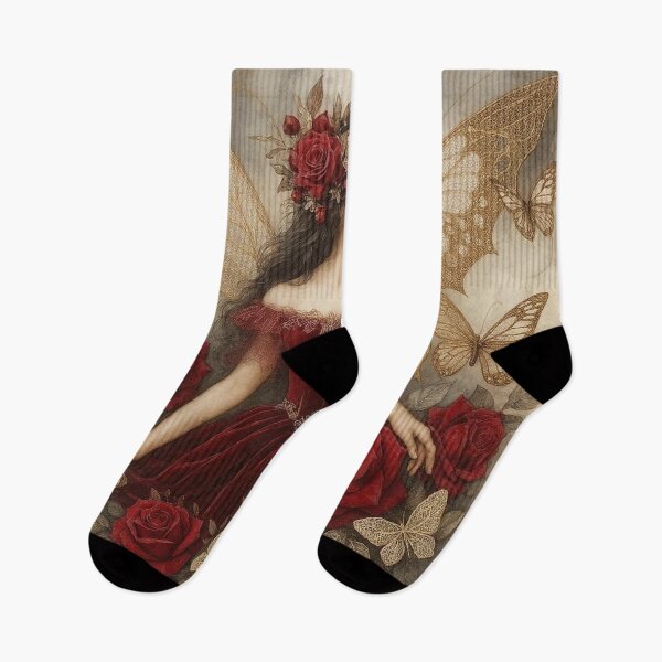 Item preview, The Red Filigree Fairy of Roses designed and sold by EdicrisR.