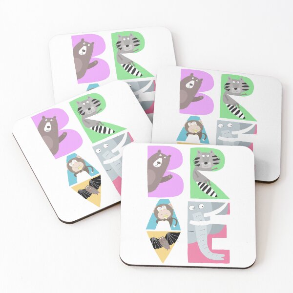 Item preview, Brave! Illustrated Alphabet Animals designed and sold by Carla Daly.