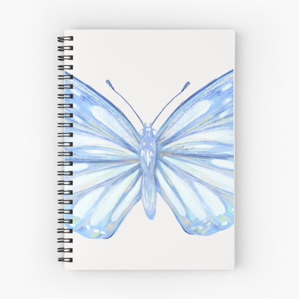 Item preview, Dreamy Blue Butterfly | Pastel Butterfly Illustration | Whimsical Nature Art | Soft Aesthetic Wall Art | Delicate Butterfly Design designed and sold by NicoleBellal.