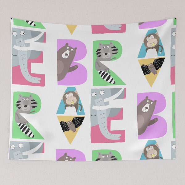 Item preview, Brave! Illustrated Alphabet Animals designed and sold by Carla Daly.
