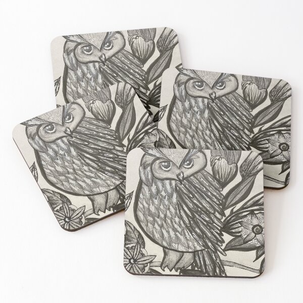 Item preview, Woodland Community Colleges of Spokane aOwl with Flowers designed and sold by Rishstrethphoto.
