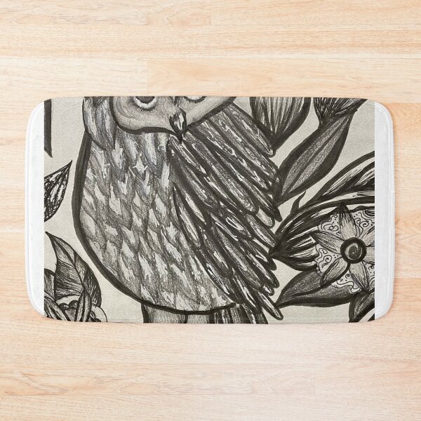 Item preview, Woodland Community Colleges of Spokane aOwl with Flowers designed and sold by Rishstrethphoto.