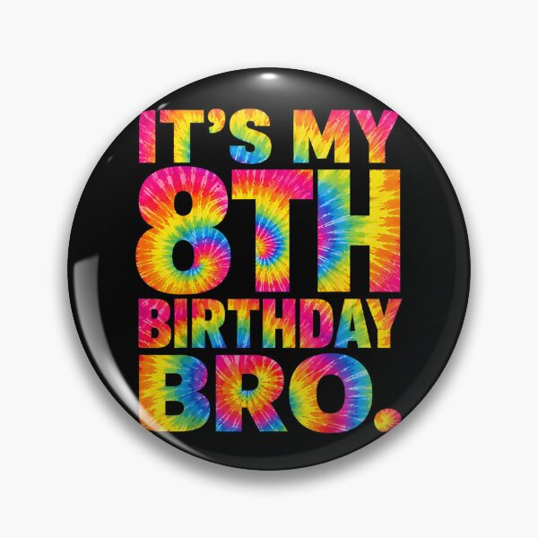Item preview, It's My 8th Birthday Bro 8 Year Old Boys Rainbow  designed and sold by Juansustait.