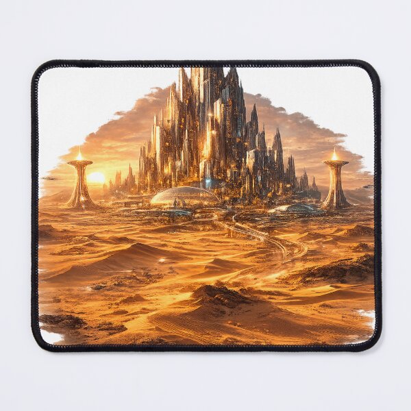 Item preview, Desert Future City designed and sold by creativezoneco.