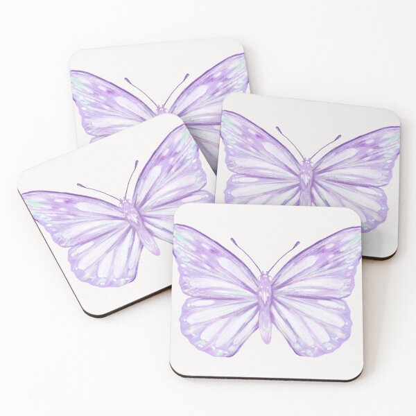 Item preview, Dreamy Lavender Butterfly | Pastel Purple Butterfly Illustration | Whimsical Nature Art | Soft Aesthetic Butterfly Design designed and sold by NicoleBellal.