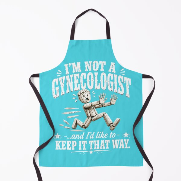 Item preview, Im Not a Gynecologist: Funny Wooden Puppet Vintage Humor designed and sold by ShadowArtEG.