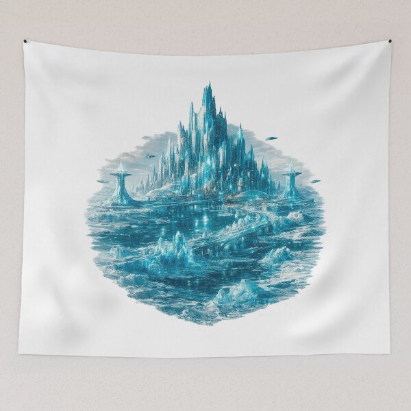 Item preview, Ice Future City designed and sold by creativezoneco.