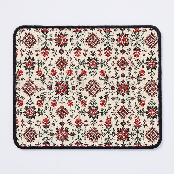 Item preview, Palestinian Embroidery Pattern – Traditional Folk Cross Stitch Textile Artwork designed and sold by BrainCurves.