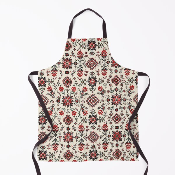 Item preview, Palestinian Embroidery Pattern – Traditional Folk Cross Stitch Textile Artwork designed and sold by BrainCurves.