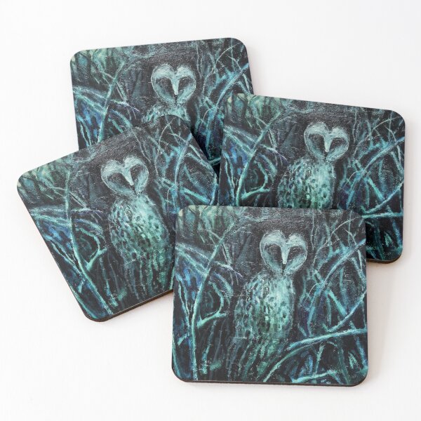 Item preview, Owl in University Of Maryland bAutumn Leaves designed and sold by Rishstrethphoto.