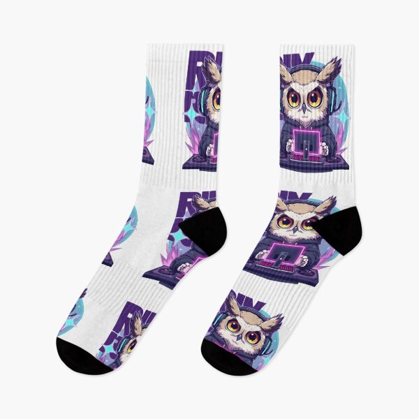 Item preview, Cute Gamer Owl Sticker | Kawaii Gaming Owl with RGB Headset | Anime Owl Gamer Illustration designed and sold by dreamz-world.