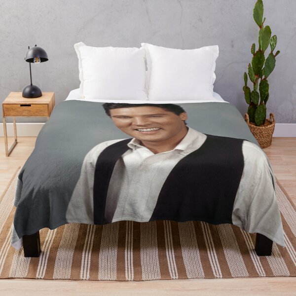 Item preview, Elvis Presley Vintage Portrait - Smiling Classic King of Rock 'N' Roll designed and sold by ElvisVintagePosters.