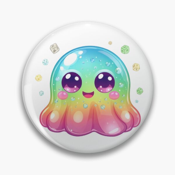 Item preview, Cute Jelly Bean Monster Sticker | Colorful Kawaii Monster Graphic Design designed and sold by Stylestickers55.