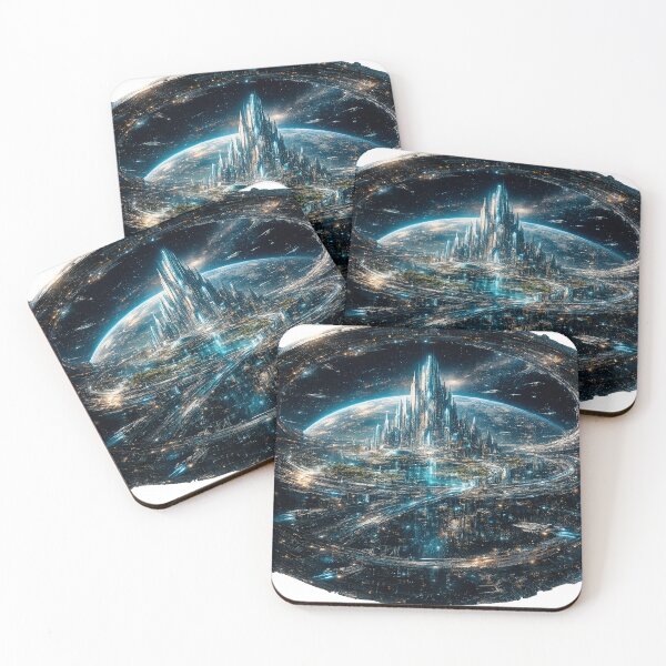 Item preview, Space Station City designed and sold by creativezoneco.