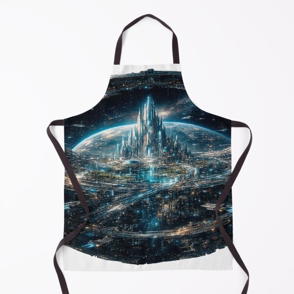 Item preview, Space Station City designed and sold by creativezoneco.