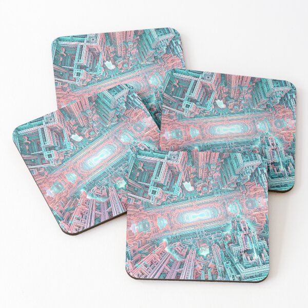 Item preview, Fractal cityscape designed and sold by TrezeTreze.