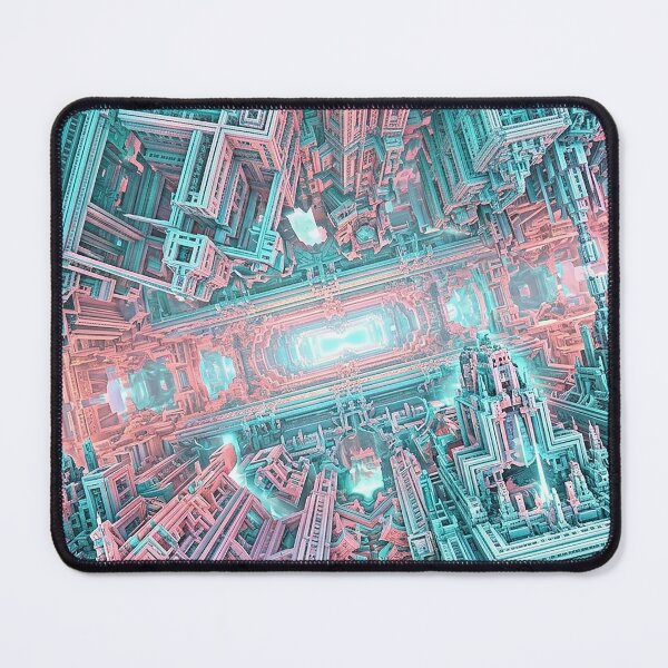 Item preview, Fractal cityscape designed and sold by TrezeTreze.