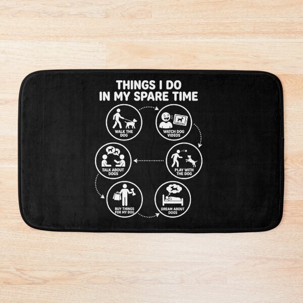 Item preview, Things I Do In My Spare Time Dog Lover designed and sold by SiarheiYur.