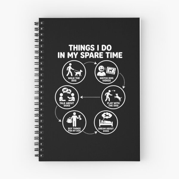 Item preview, Things I Do In My Spare Time Dog Lover designed and sold by SiarheiYur.