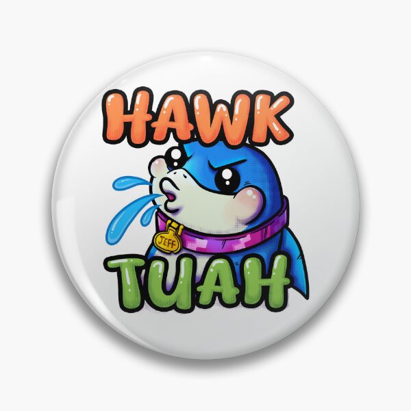 Item preview, Hawk Tuah | Jeff the land shark inspired design designed and sold by Starsdab.Designs.