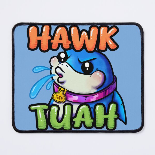 Item preview, Hawk Tuah | Jeff the land shark inspired design designed and sold by Starsdab.Designs.