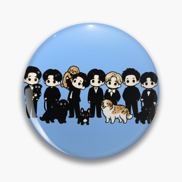 Item preview, BTS “Normal” Concept (Chibi Fan Art) designed and sold by somewell.