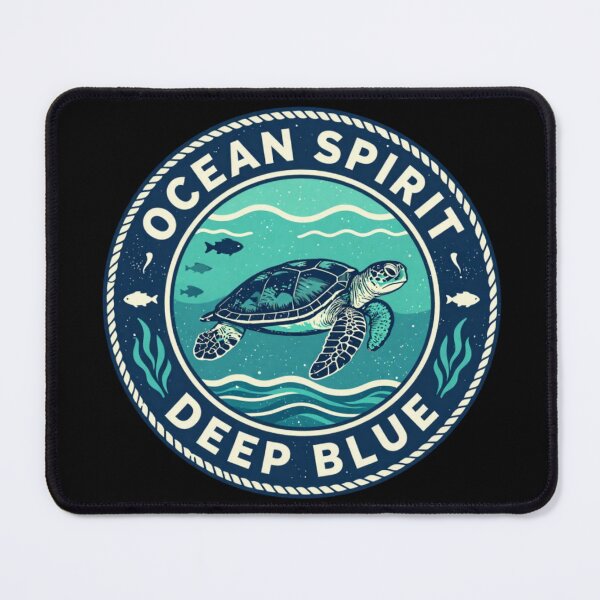 Item preview, OCEAN SPIRIT DEEP BLUE designed and sold by Julartwear.