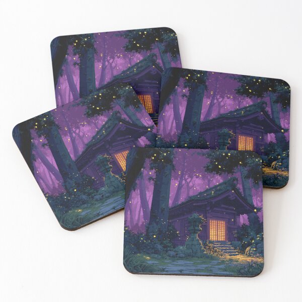 Item preview, Forest Shrine At Dusk Pixel Art designed and sold by Rtymer.