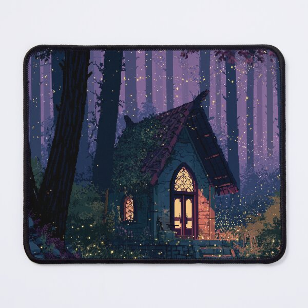 Item preview, Forest Shrine At Dusk Pixel Art designed and sold by Rtymer.