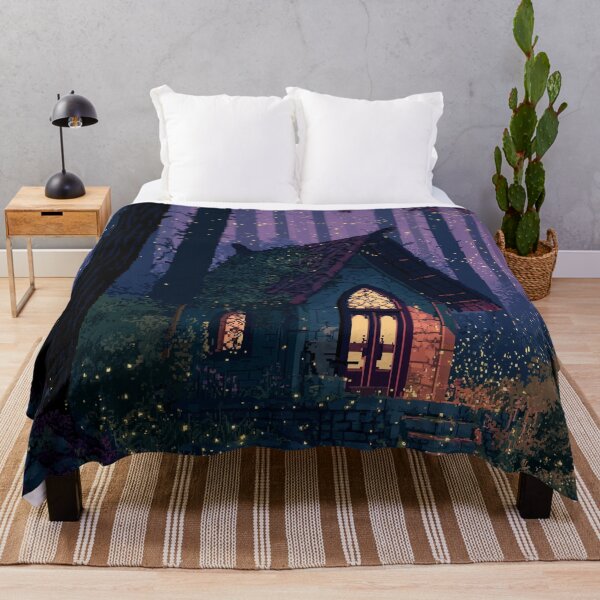 Item preview, Forest Shrine At Dusk Pixel Art designed and sold by Rtymer.