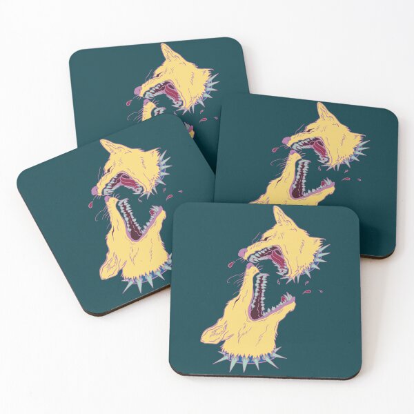 Item preview, Dogfight: Neon Yellow, Teal, Pink designed and sold by kelcidraws.