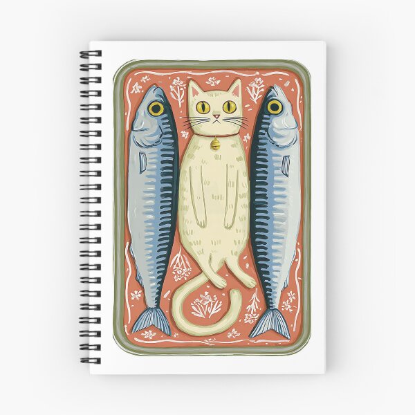 Item preview, Sardine Tin – A Cat Resting Between Ocean Dreams designed and sold by iamdesigns14.