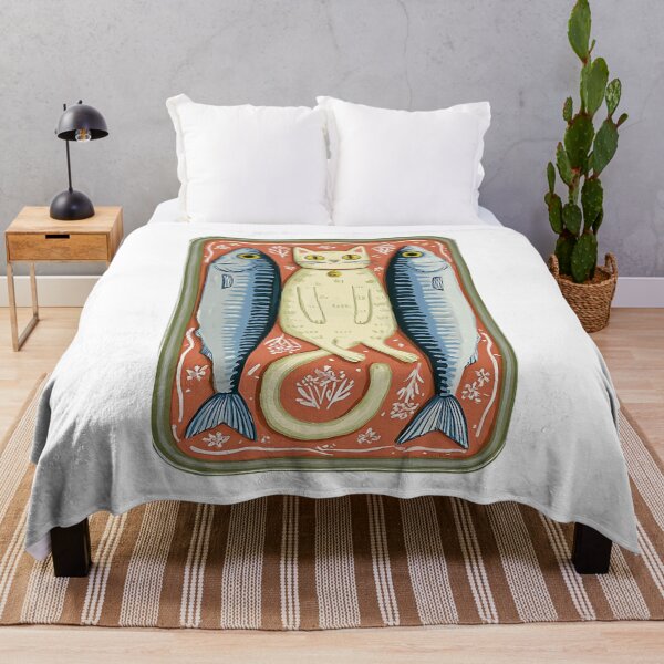 Item preview, Sardine Tin – A Cat Resting Between Ocean Dreams designed and sold by iamdesigns14.