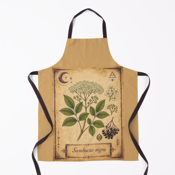 Item preview, Sambucus nigra – Witchy Herbarium Collector’s Edition designed and sold by JOANNASKAH.